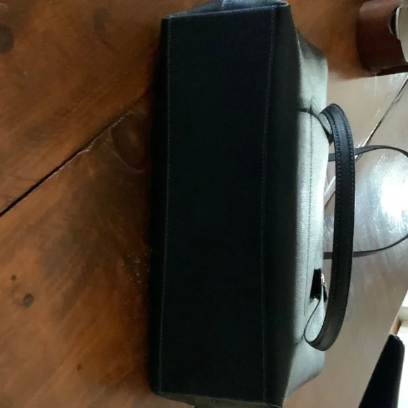 Coach black “Station” Leather Tote - Picture 3 of 9